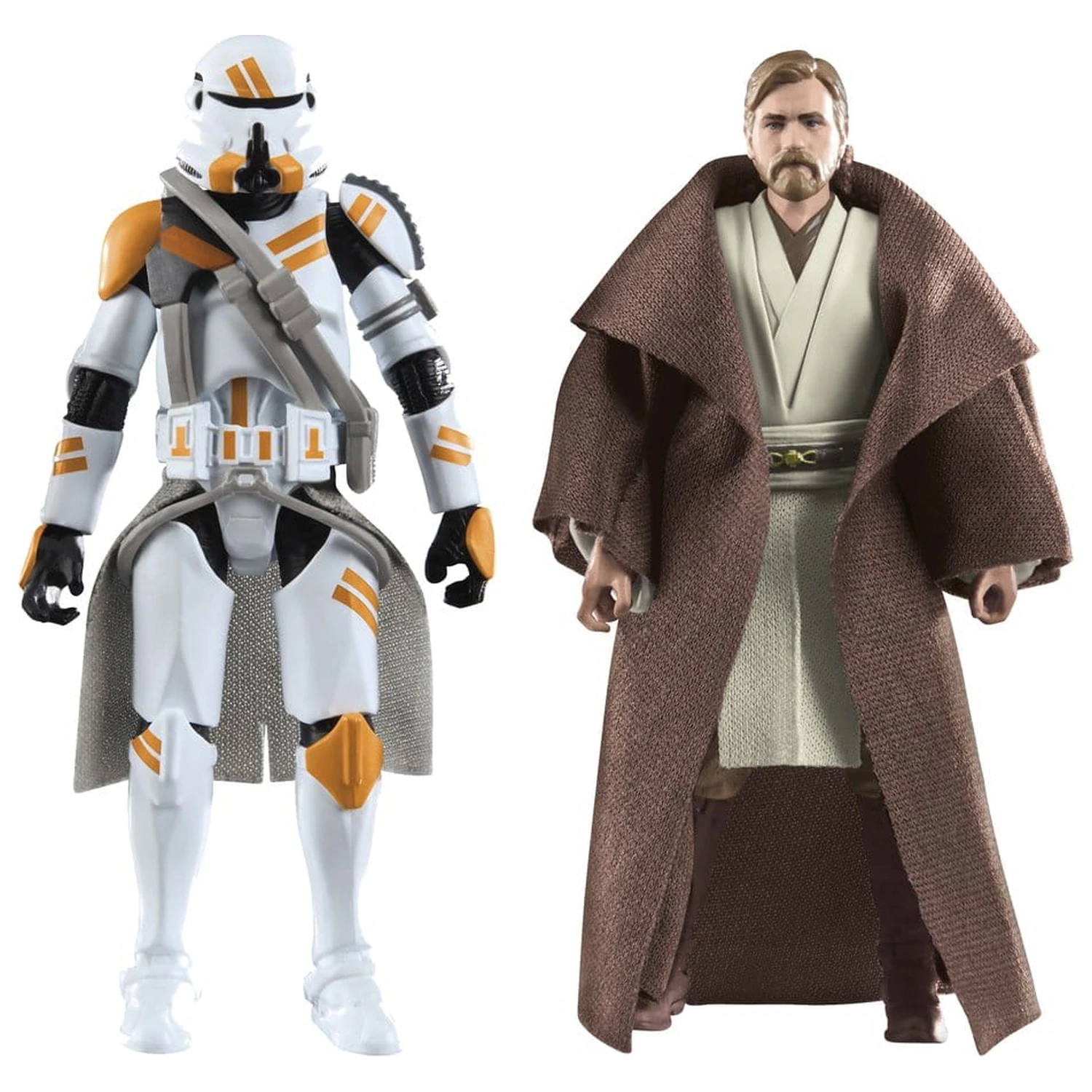 Star Wars Episode III Vintage Collection Set dveh akcijskih figur Obi-Wan Kenobi & Airborne Clone Trooper 10 cm fotografija izdelka