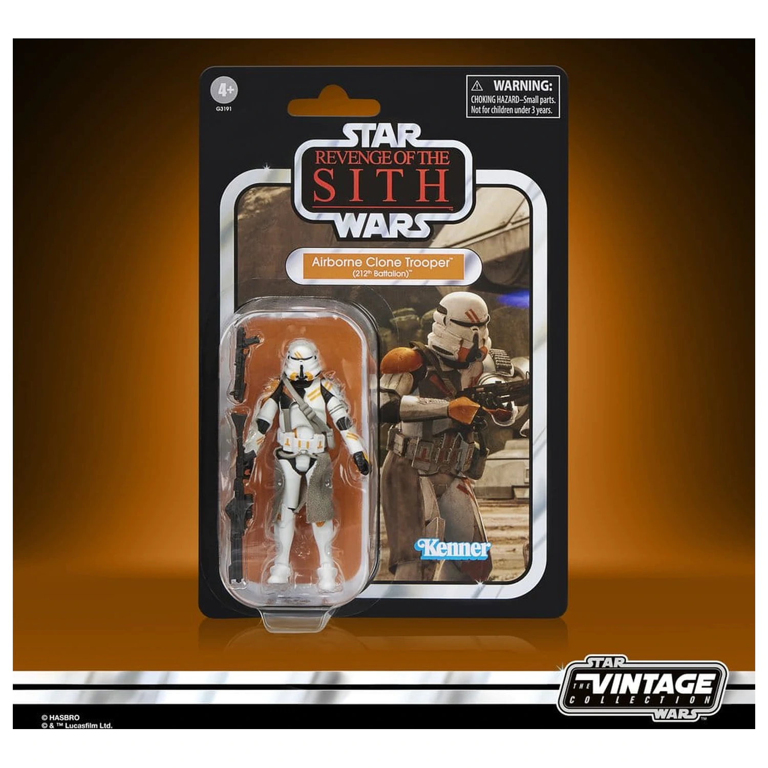 Star Wars Episode III Vintage Collection Set dveh akcijskih figur Obi-Wan Kenobi & Airborne Clone Trooper 10 cm fotografija izdelka
