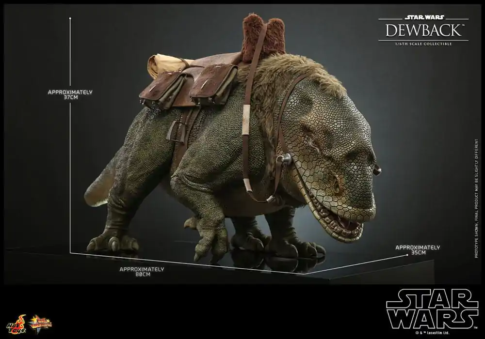 Star Wars: Episode IV Akcijska figura 1/6 Dewback 37 cm fotografija izdelka