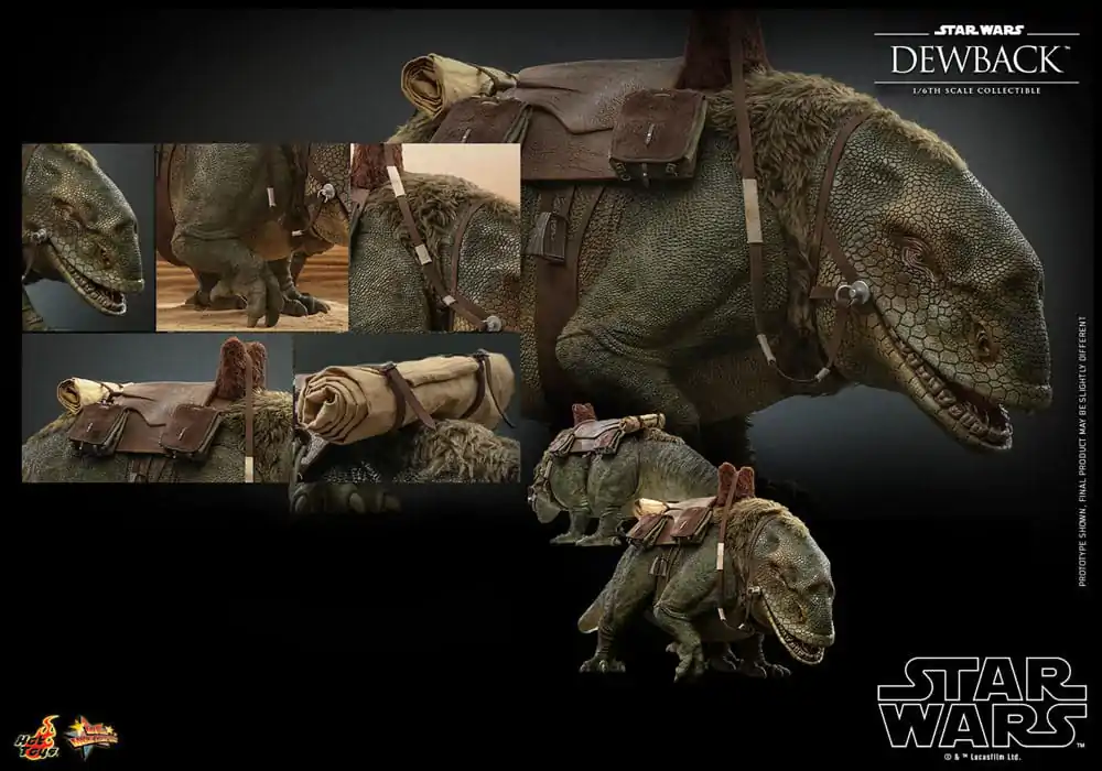 Star Wars: Episode IV Akcijska figura 1/6 Dewback 37 cm fotografija izdelka