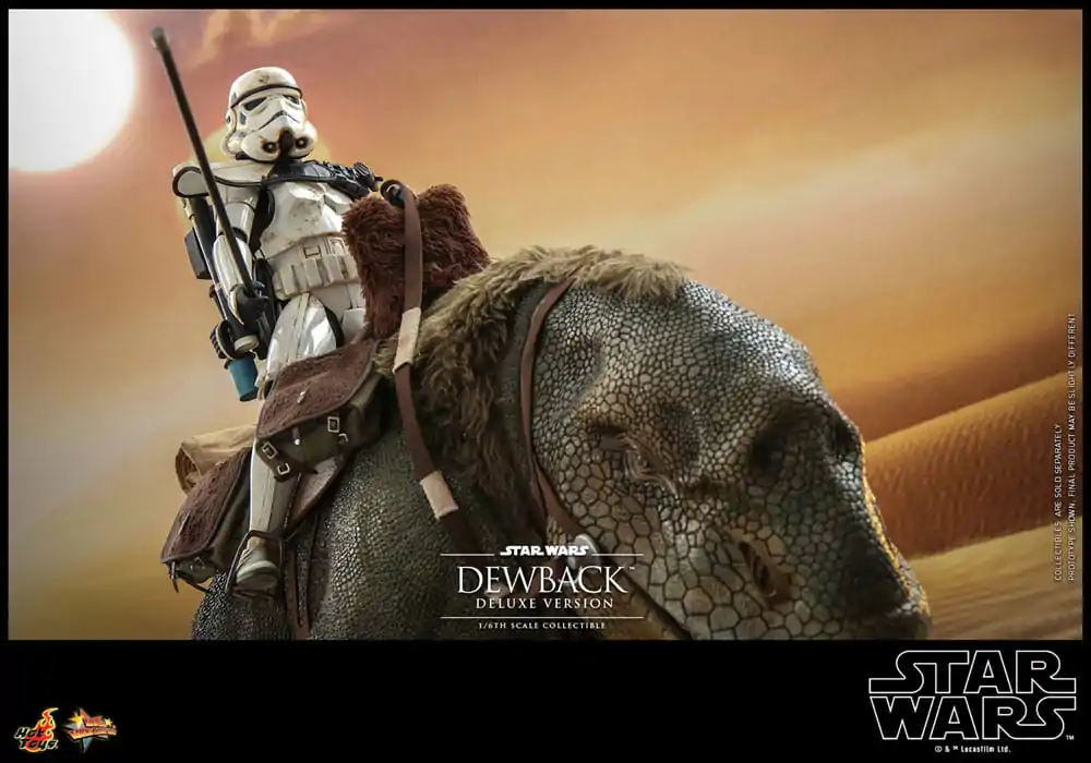 Star Wars: Episode IV akcijska figura 1/6 Dewback Deluxe verzija 37 cm fotografija izdelka