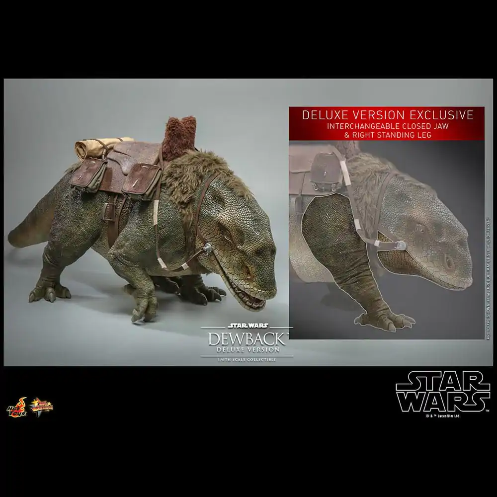 Star Wars: Episode IV akcijska figura 1/6 Dewback Deluxe verzija 37 cm fotografija izdelka
