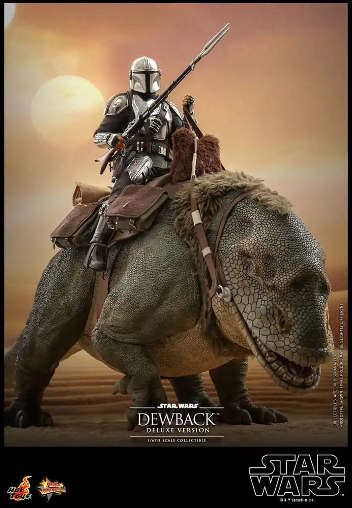 Star Wars: Episode IV akcijska figura 1/6 Dewback Deluxe verzija 37 cm fotografija izdelka