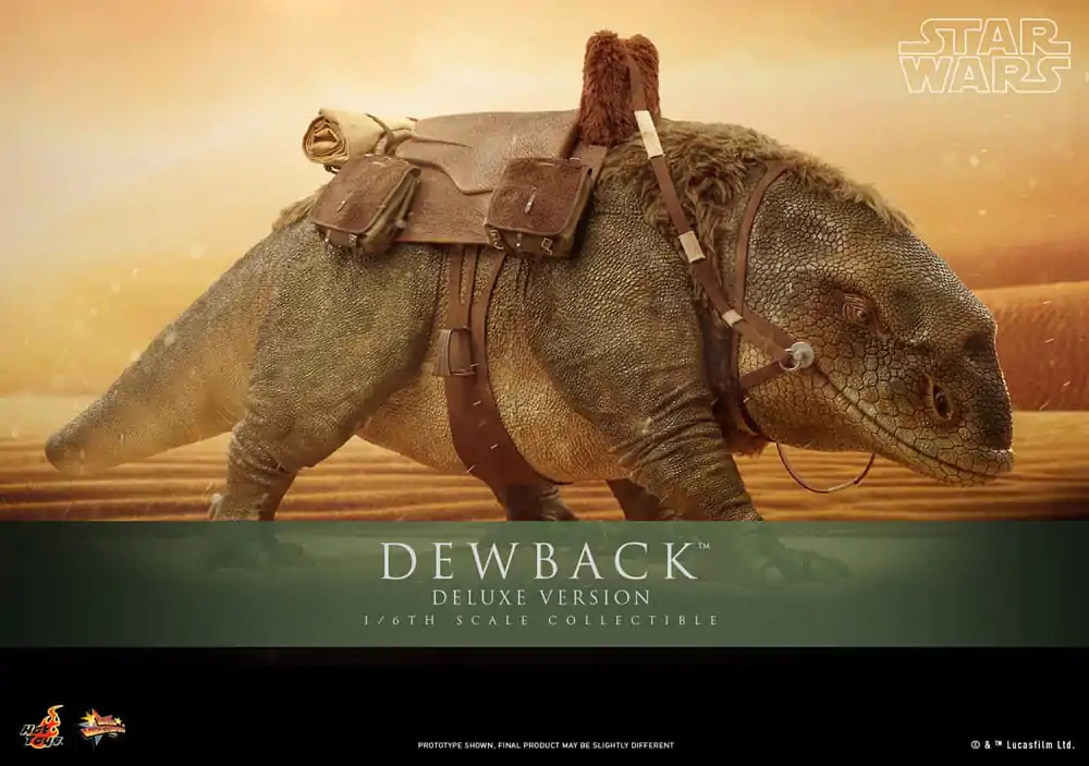 Star Wars: Episode IV akcijska figura 1/6 Dewback Deluxe verzija 37 cm fotografija izdelka