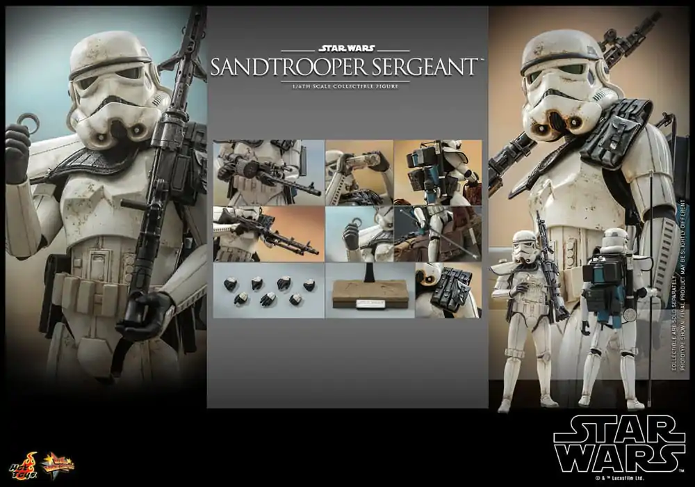 Star Wars: Episode IV Akcijska Figura 1/6 Sandtrooper Sergeant 30 cm fotografija izdelka