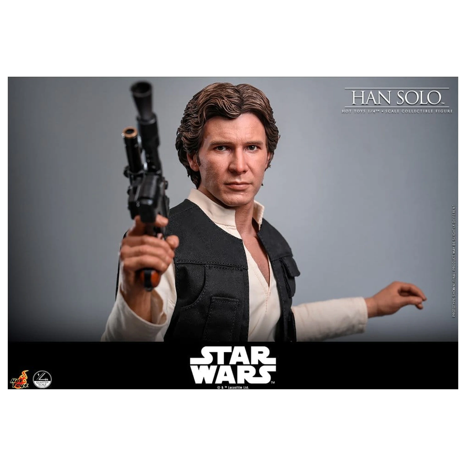 Star Wars Episode IV akcijska figura 1/4 Han Solo 46 cm fotografija izdelka