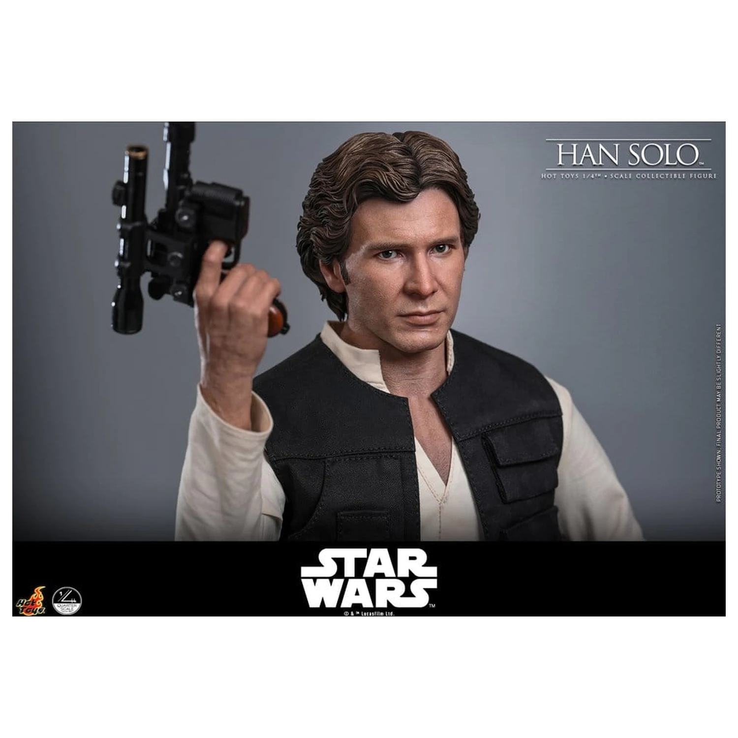 Star Wars Episode IV akcijska figura 1/4 Han Solo 46 cm fotografija izdelka