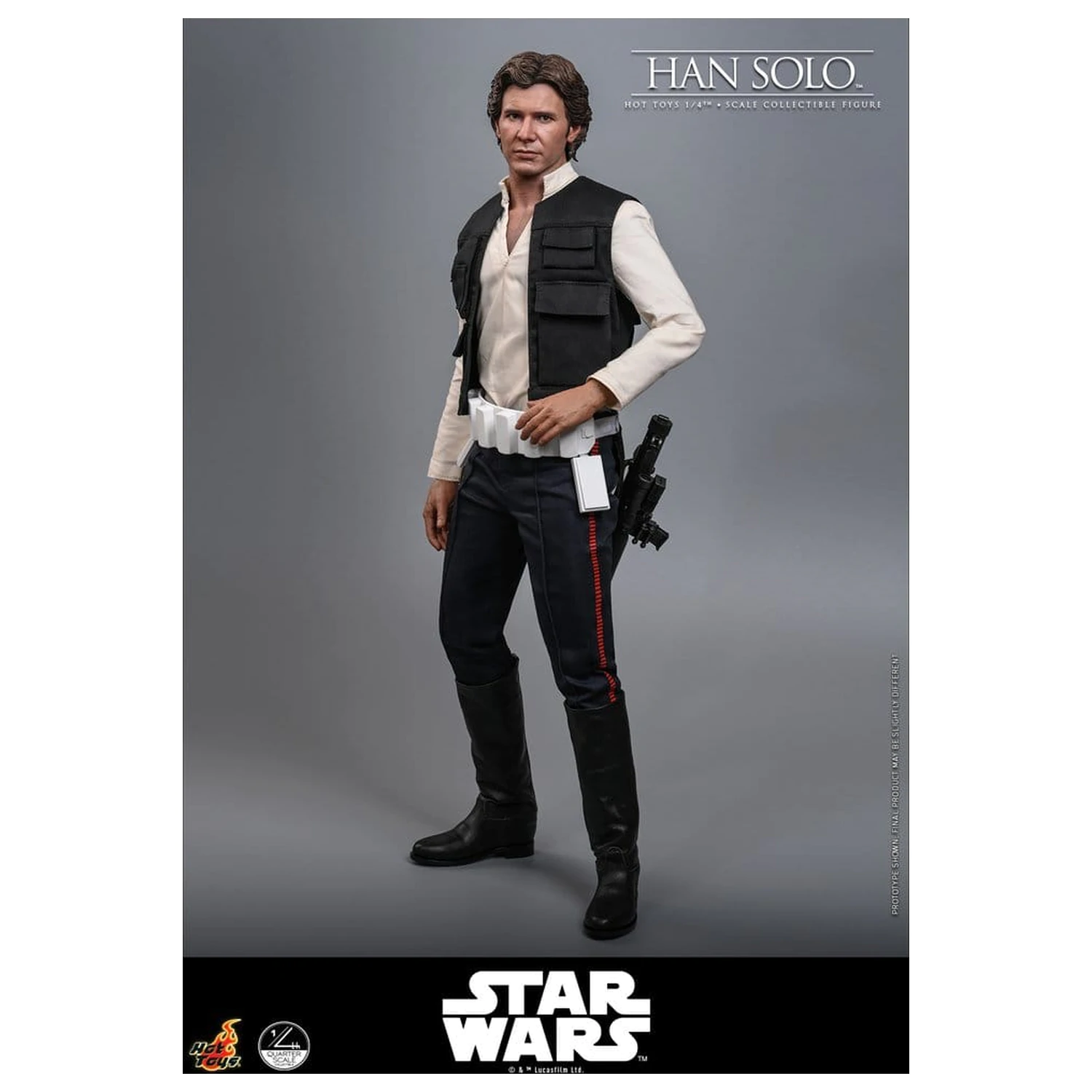 Star Wars Episode IV akcijska figura 1/4 Han Solo 46 cm fotografija izdelka