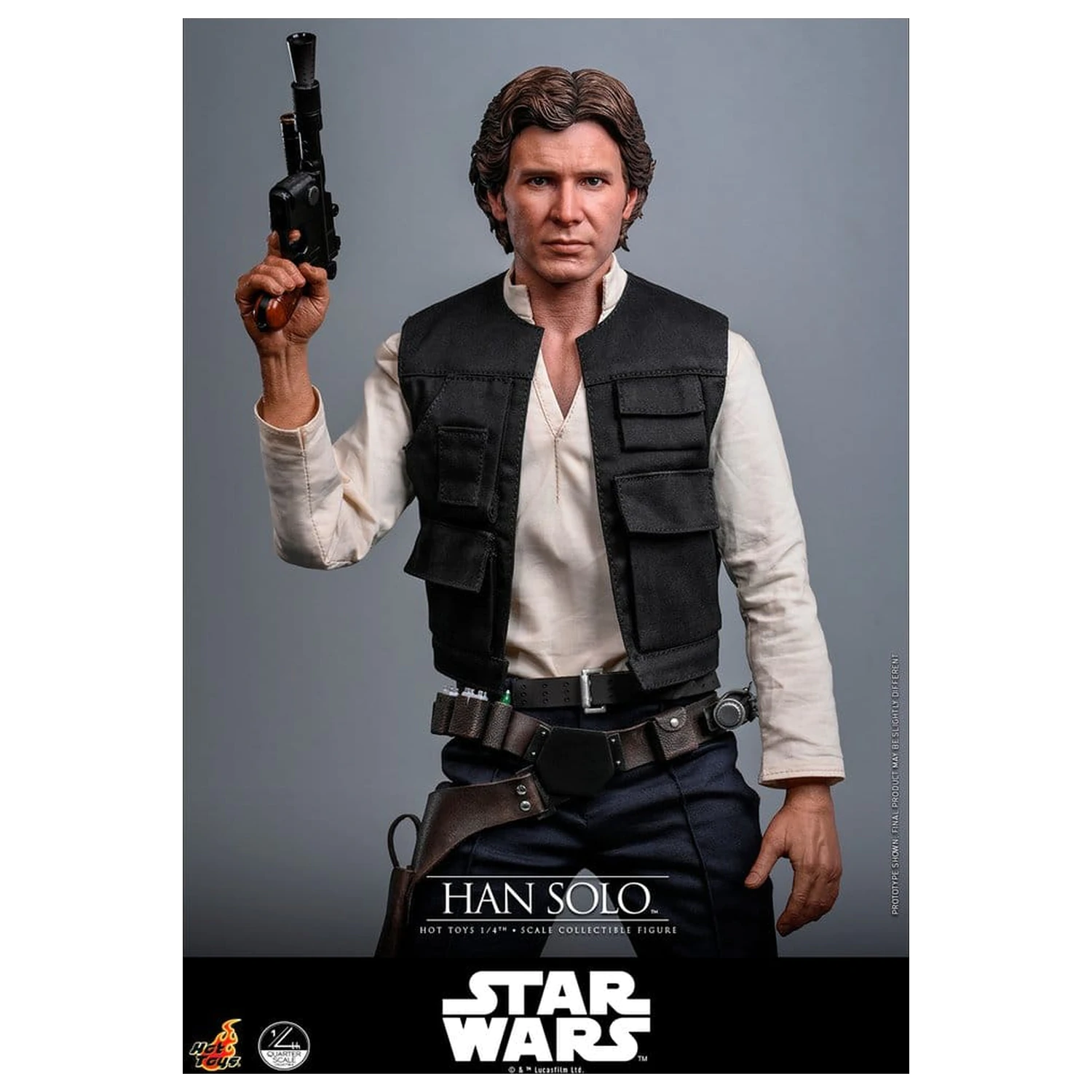 Star Wars Episode IV akcijska figura 1/4 Han Solo 46 cm fotografija izdelka