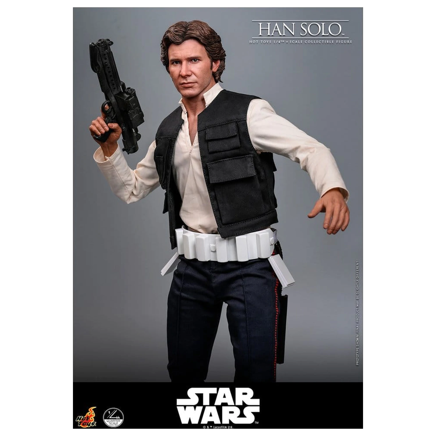Star Wars Episode IV akcijska figura 1/4 Han Solo 46 cm fotografija izdelka