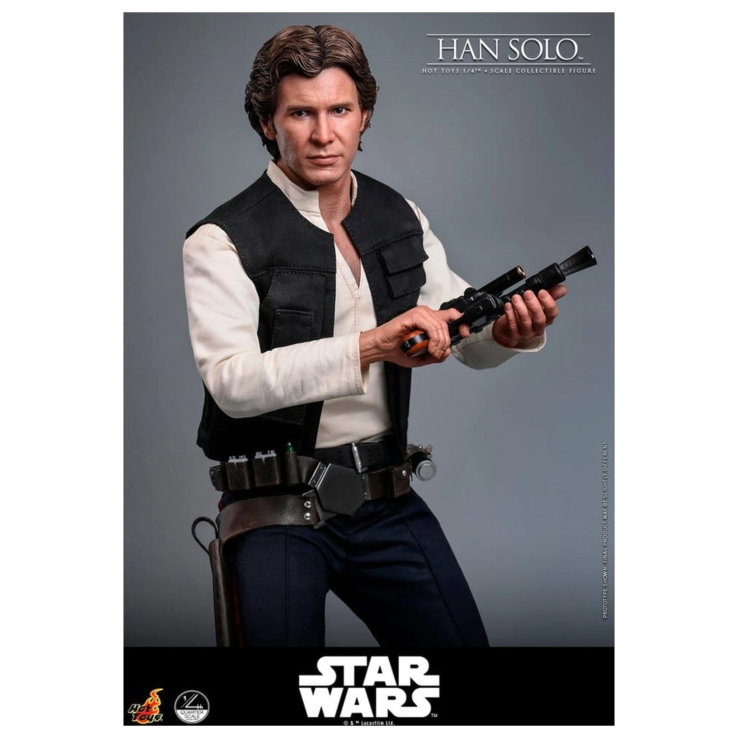 Star Wars Episode IV akcijska figura 1/4 Han Solo 46 cm fotografija izdelka