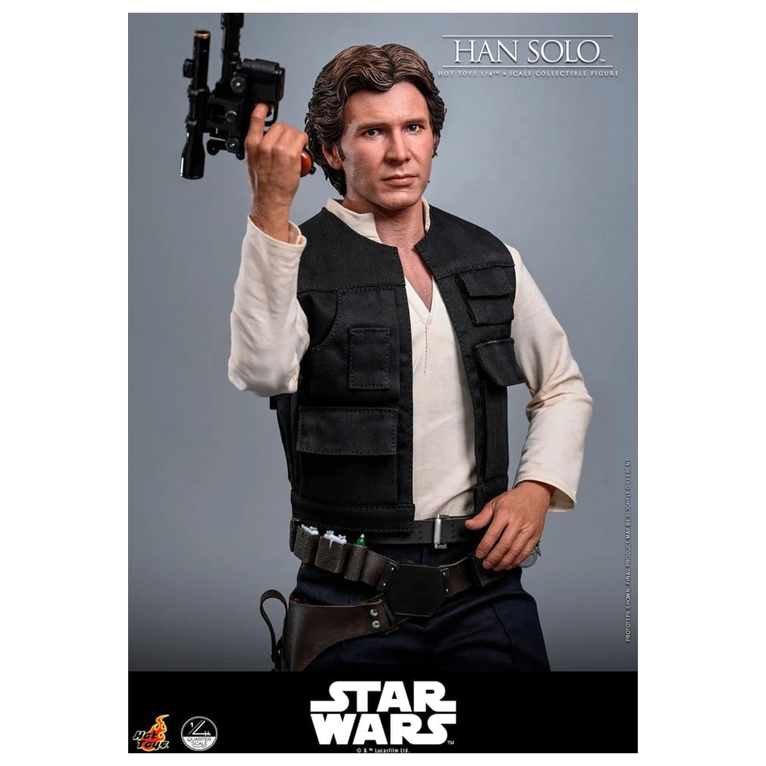 Star Wars Episode IV akcijska figura 1/4 Han Solo 46 cm fotografija izdelka