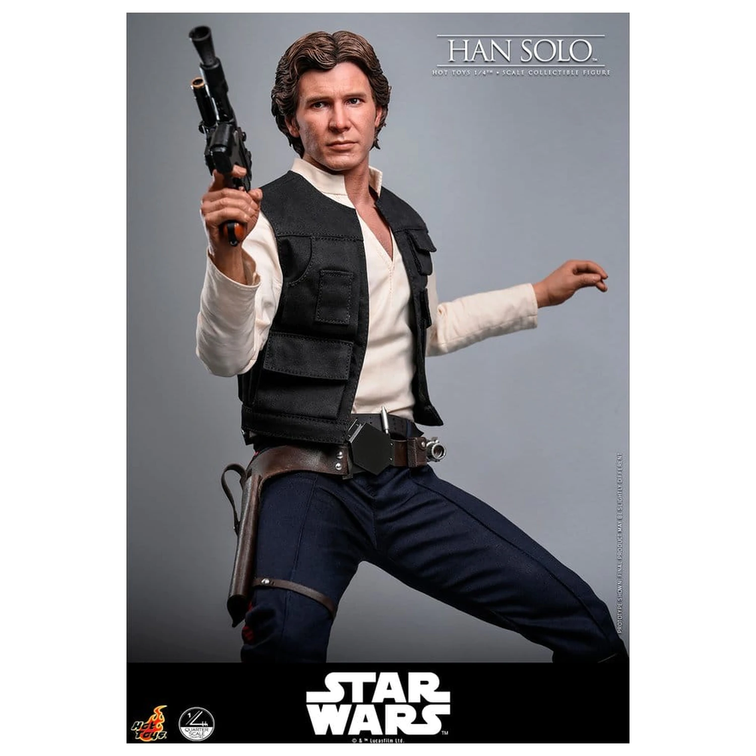 Star Wars Episode IV akcijska figura 1/4 Han Solo 46 cm fotografija izdelka