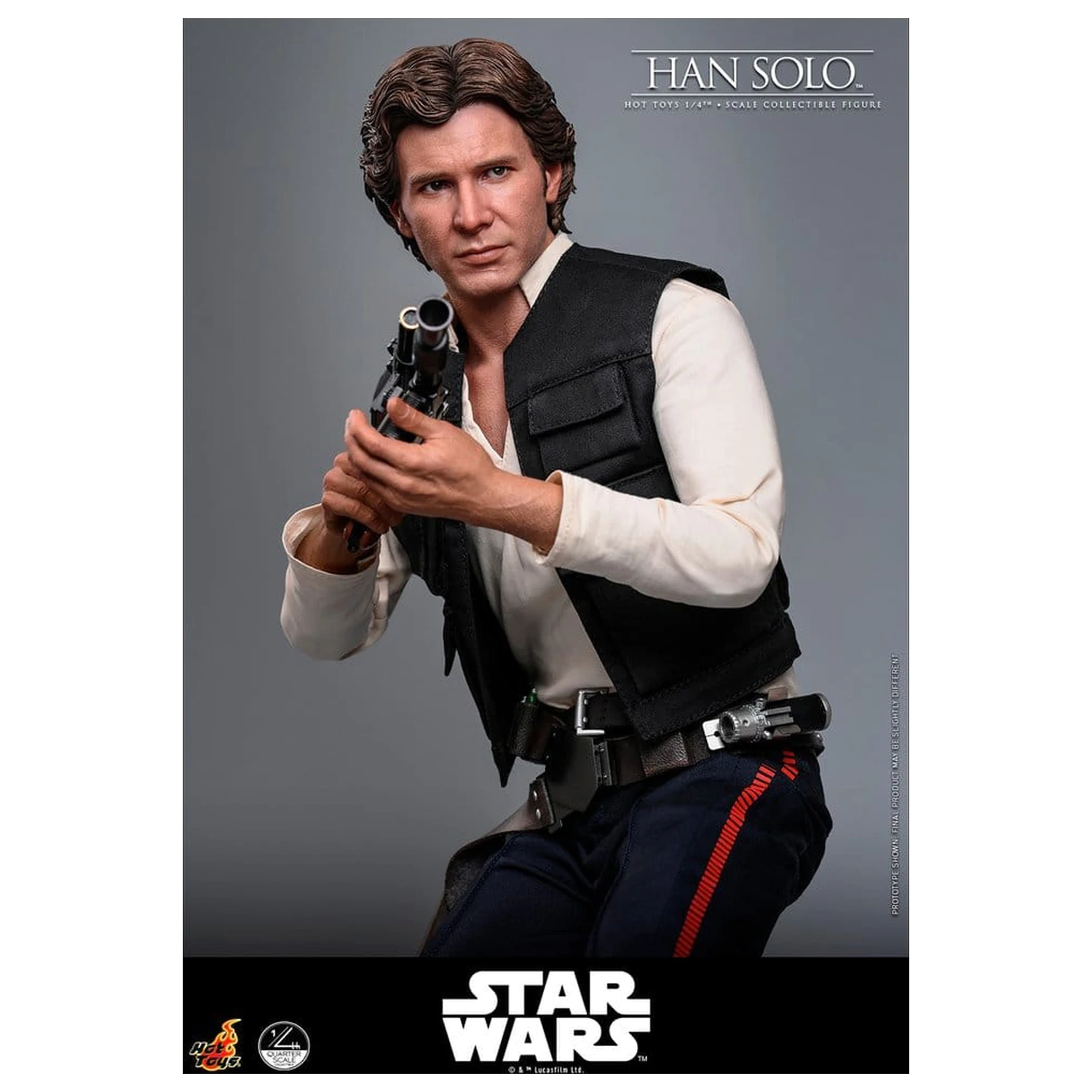 Star Wars Episode IV akcijska figura 1/4 Han Solo 46 cm fotografija izdelka