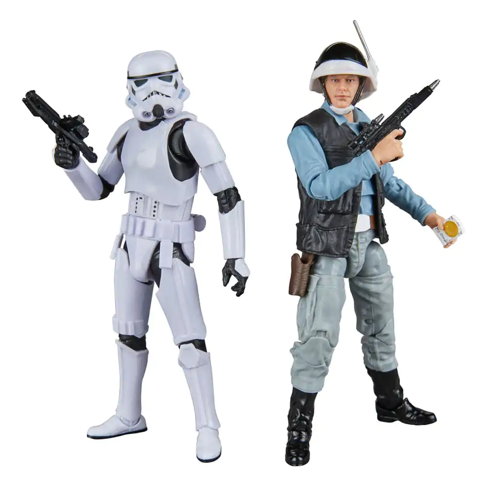 Star Wars Episode IV Black Series akcijska figura 2-Pack Rebel Trooper & Stormtrooper 15 cm fotografija izdelka