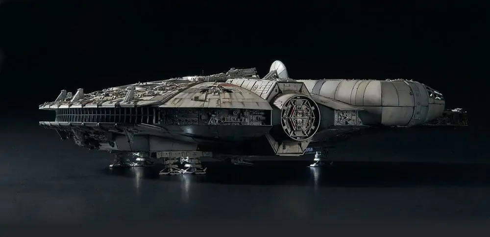 Star Wars Episode IV Perfect Grade plastični model komplet 1/72 Millennium Falcon 48 cm fotografija izdelka