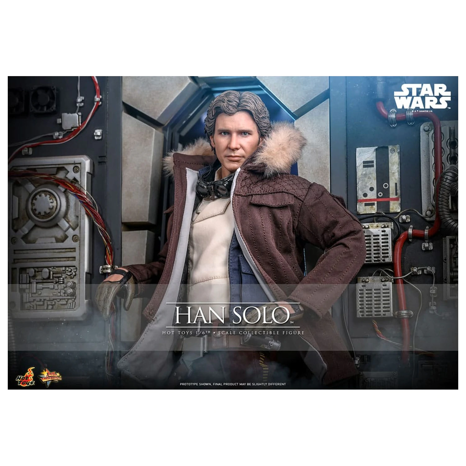 Star Wars Episode V Movie Masterpiece Akcijska figura 1/6 Han Solo 31 cm fotografija izdelka