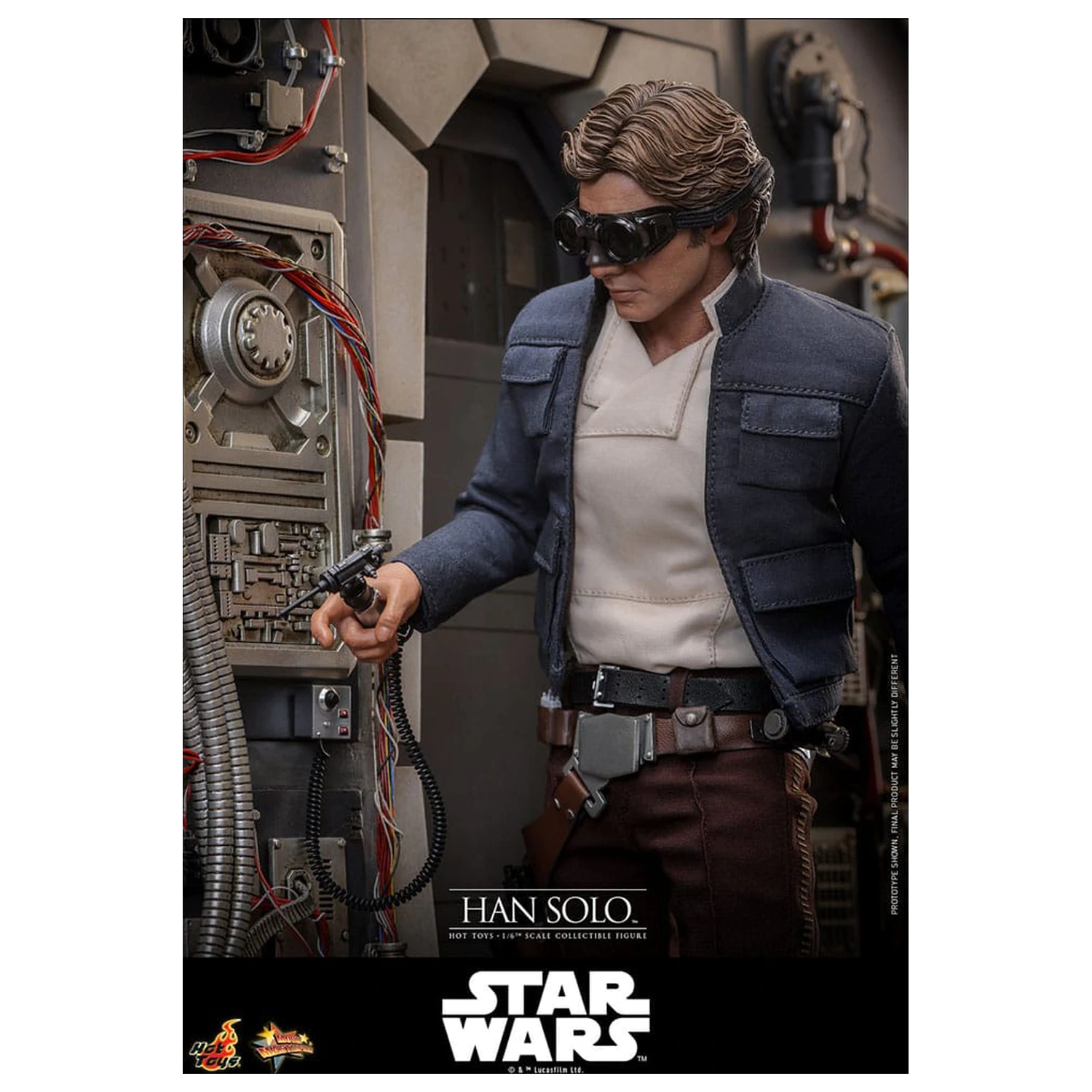 Star Wars Episode V Movie Masterpiece Akcijska figura 1/6 Han Solo 31 cm fotografija izdelka