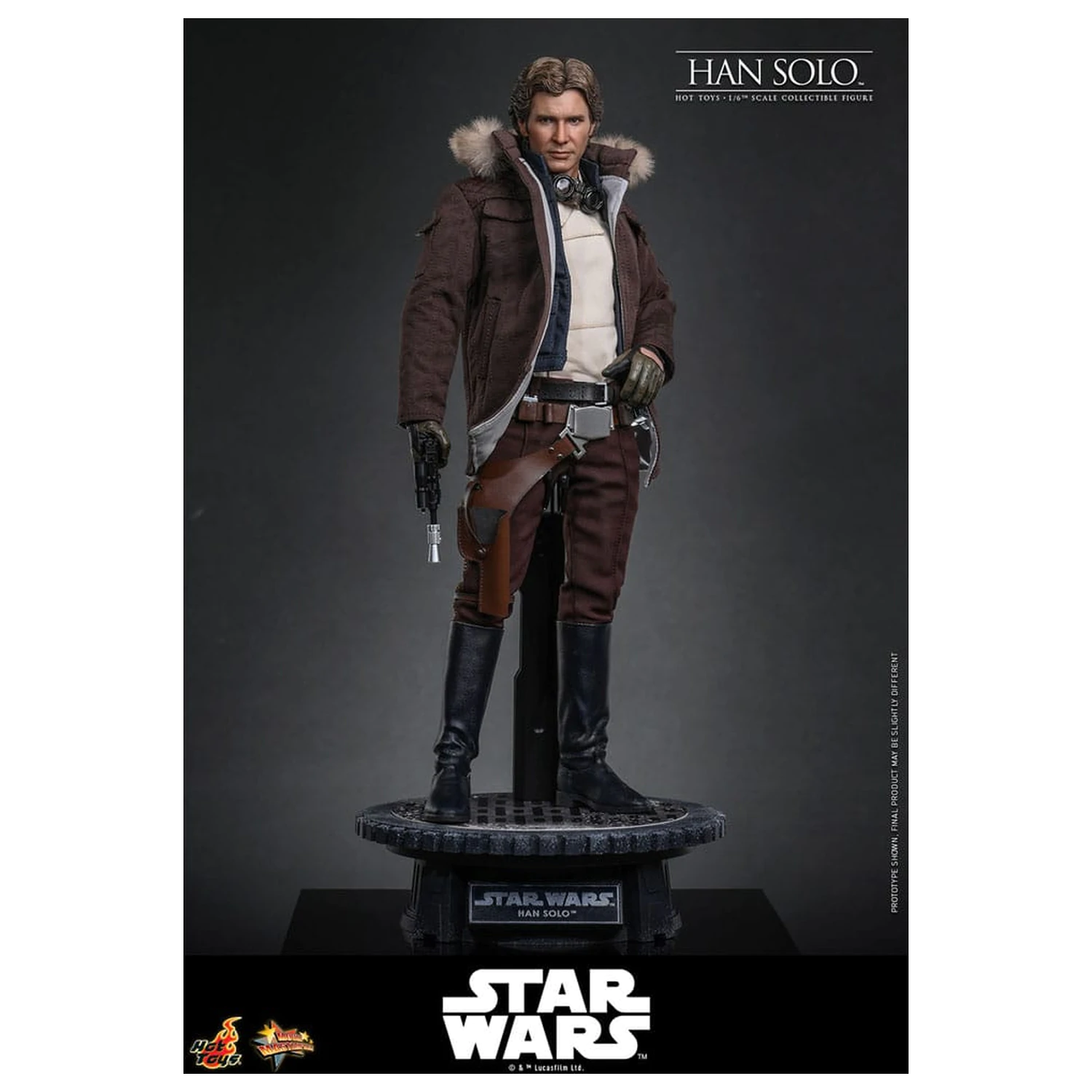 Star Wars Episode V Movie Masterpiece Akcijska figura 1/6 Han Solo 31 cm fotografija izdelka