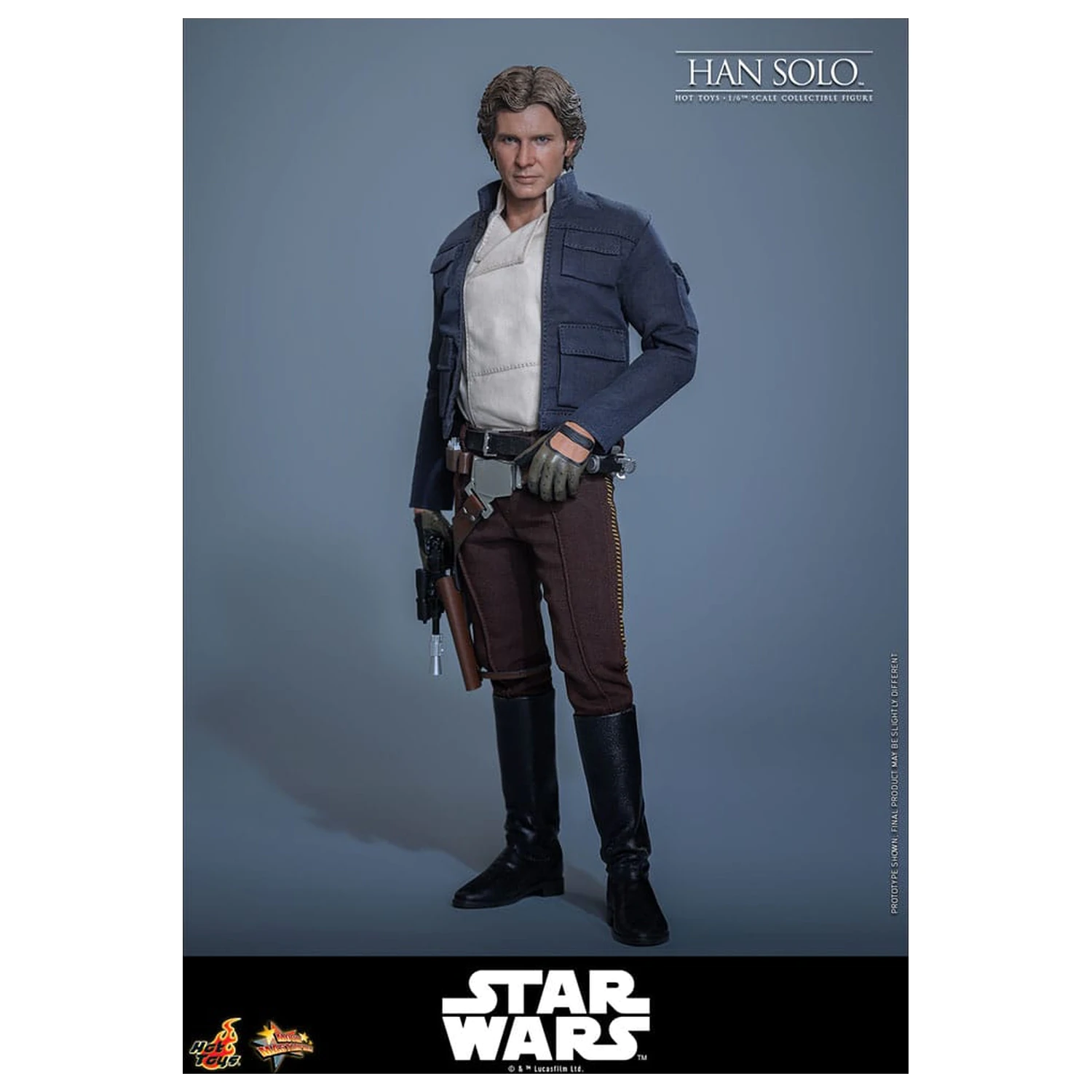 Star Wars Episode V Movie Masterpiece Akcijska figura 1/6 Han Solo 31 cm fotografija izdelka
