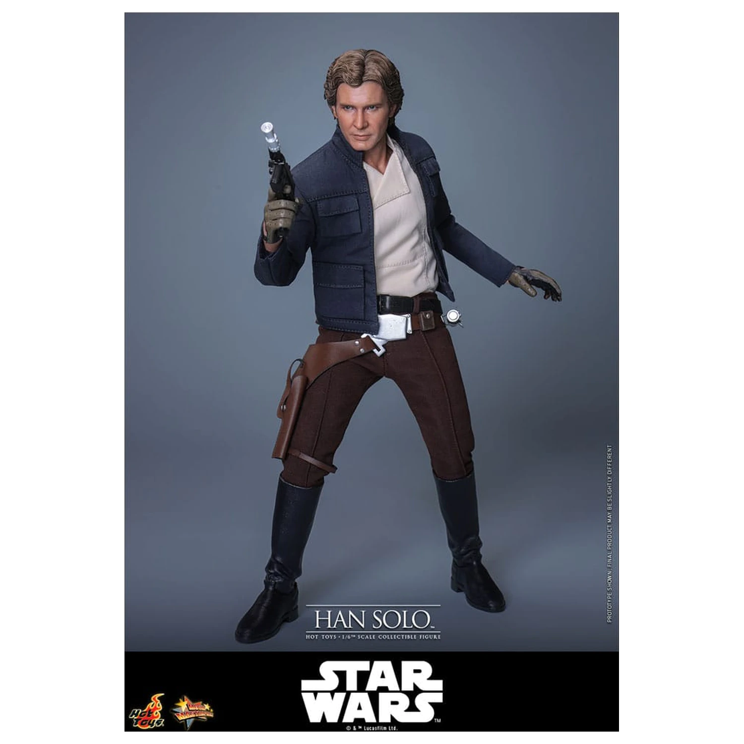 Star Wars Episode V Movie Masterpiece Akcijska figura 1/6 Han Solo 31 cm fotografija izdelka