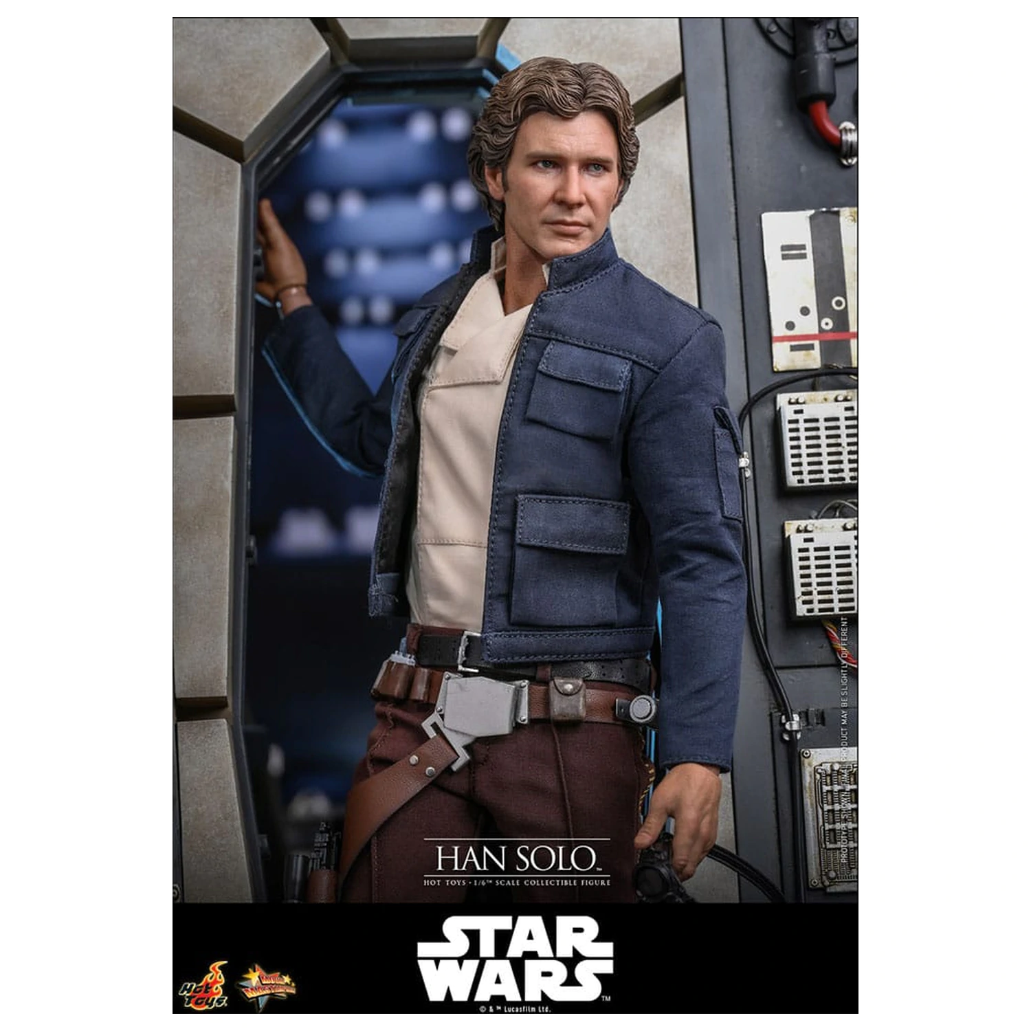 Star Wars Episode V Movie Masterpiece Akcijska figura 1/6 Han Solo 31 cm fotografija izdelka