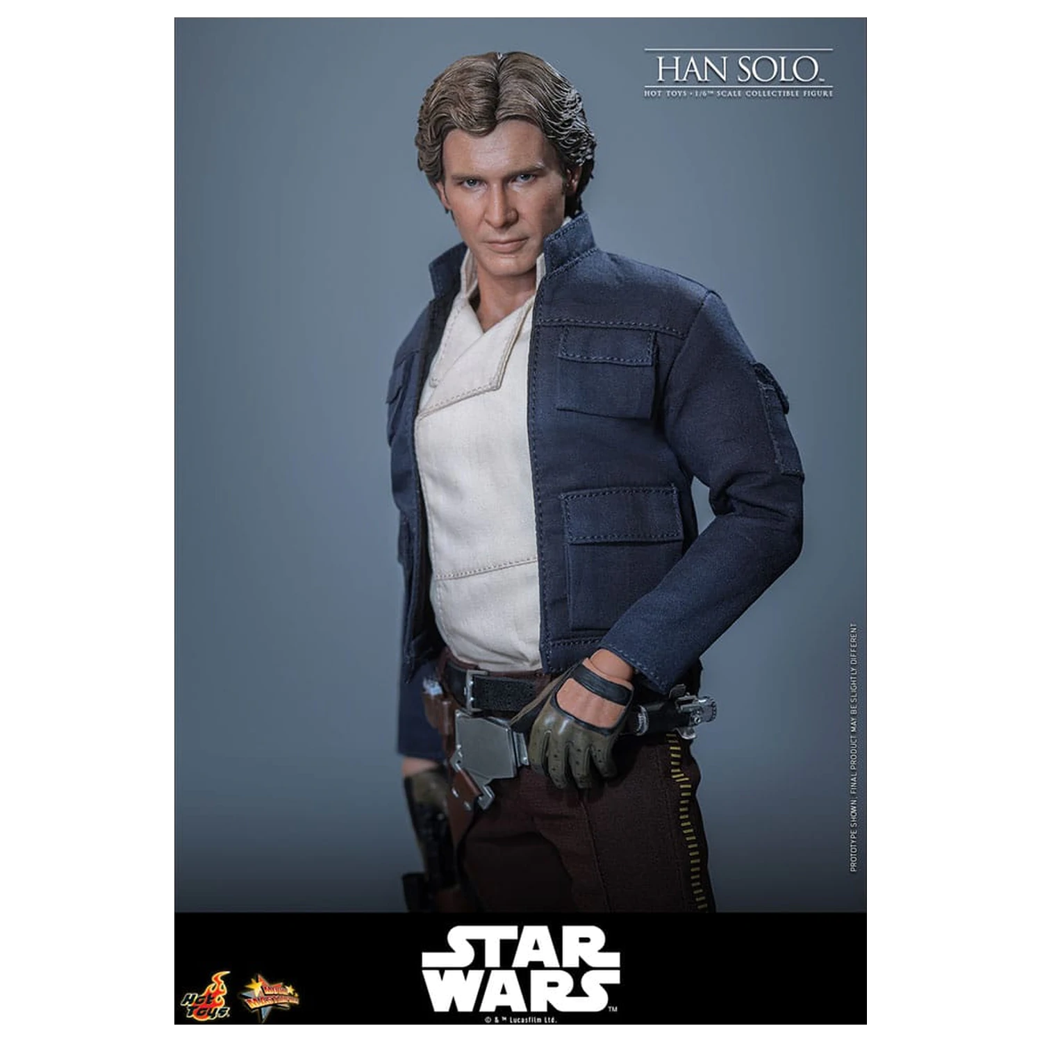 Star Wars Episode V Movie Masterpiece Akcijska figura 1/6 Han Solo 31 cm fotografija izdelka