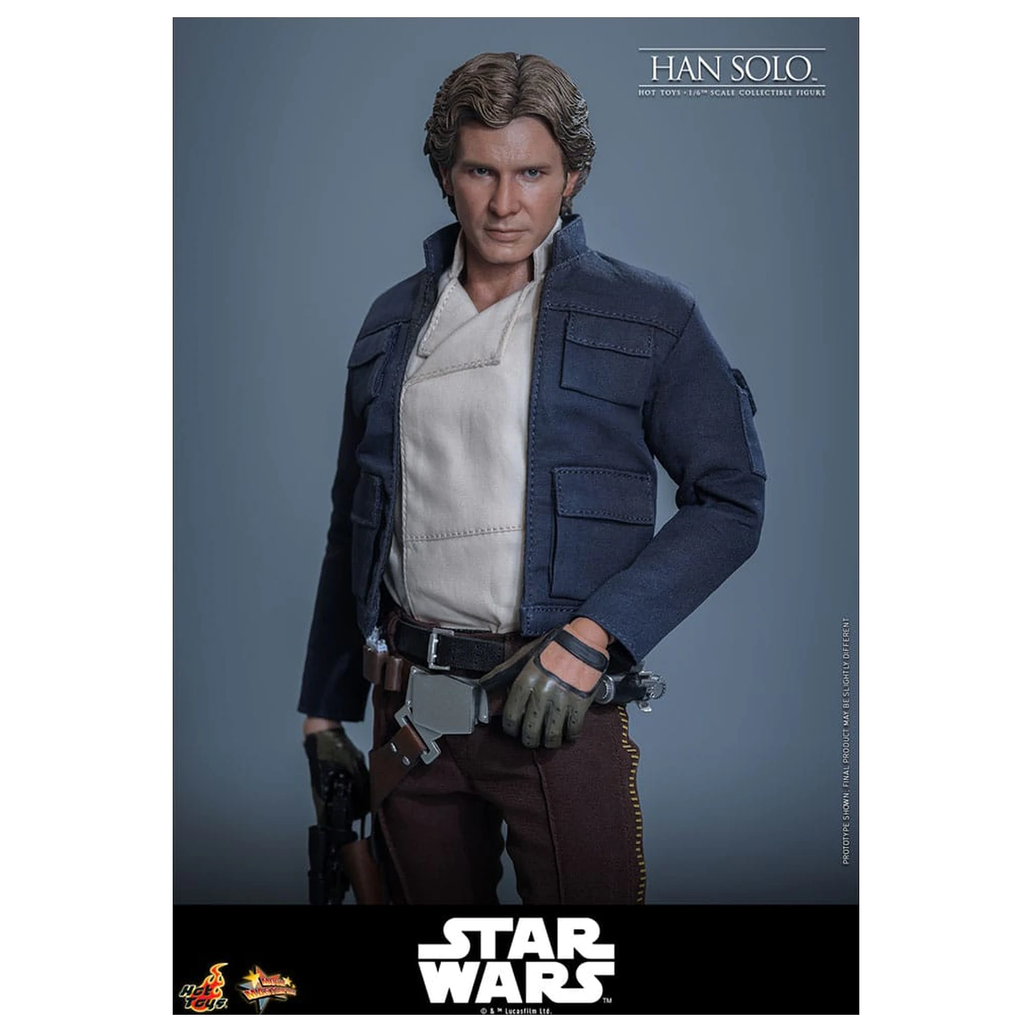 Star Wars Episode V Movie Masterpiece Akcijska figura 1/6 Han Solo 31 cm fotografija izdelka