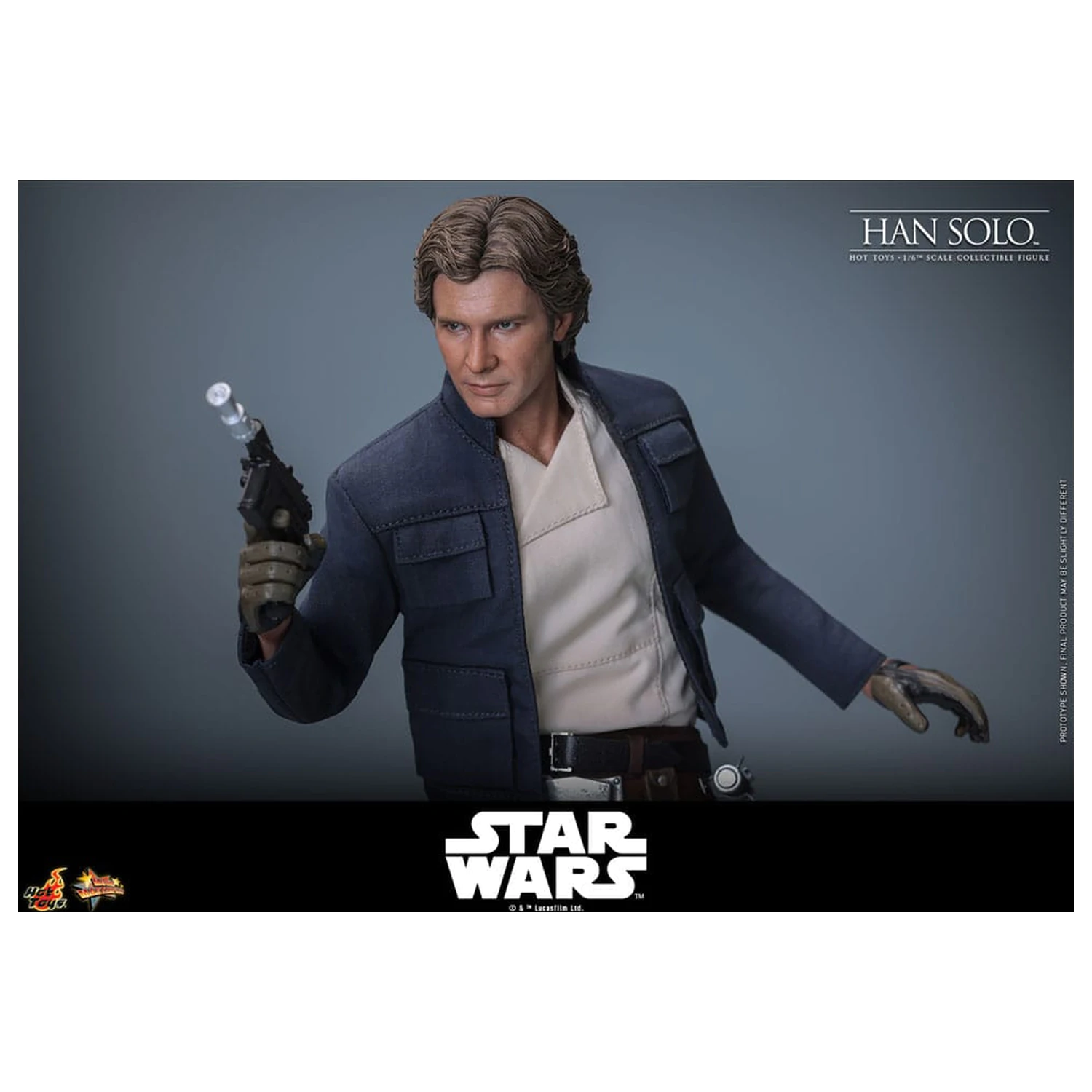 Star Wars Episode V Movie Masterpiece Akcijska figura 1/6 Han Solo 31 cm fotografija izdelka