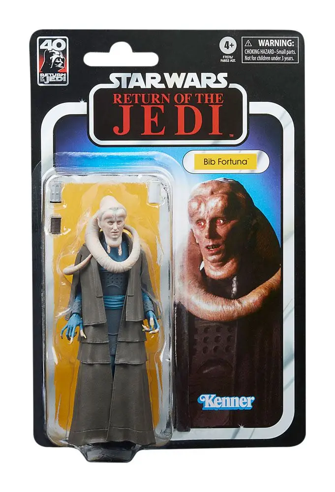 Star Wars Episode VI 40th Anniversary Black Series akcijska figura Bib Fortuna 15 cm fotografija izdelka