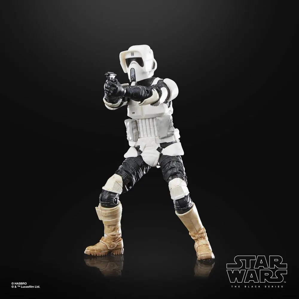 Star Wars Episode VI 40th Anniversary Black Series akcijska figura Biker Scout 15 cm fotografija izdelka