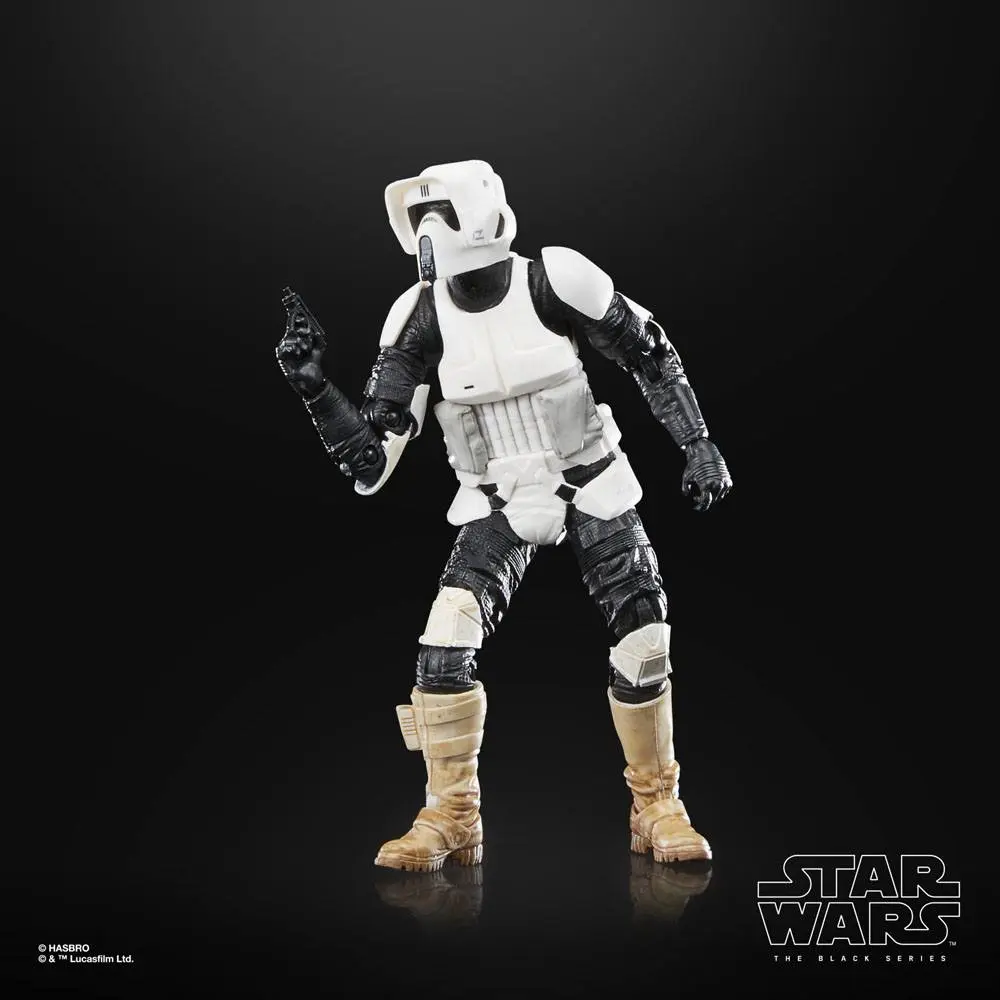 Star Wars Episode VI 40th Anniversary Black Series akcijska figura Biker Scout 15 cm fotografija izdelka