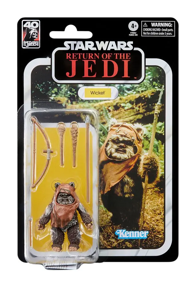 Star Wars Episode VI 40th Anniversary Black Series Akcijska Figura Wicket 15 cm fotografija izdelka