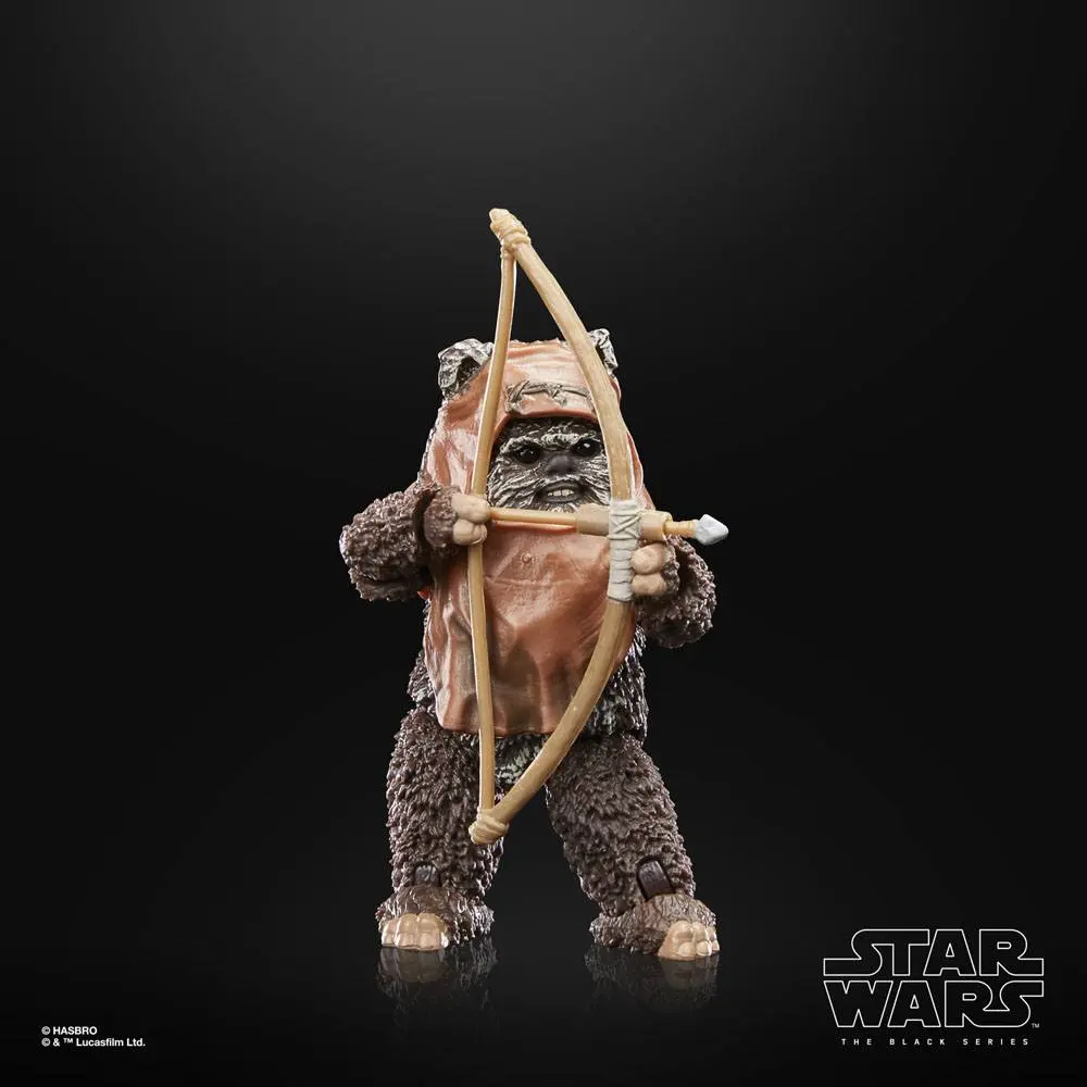 Star Wars Episode VI 40th Anniversary Black Series Akcijska Figura Wicket 15 cm fotografija izdelka