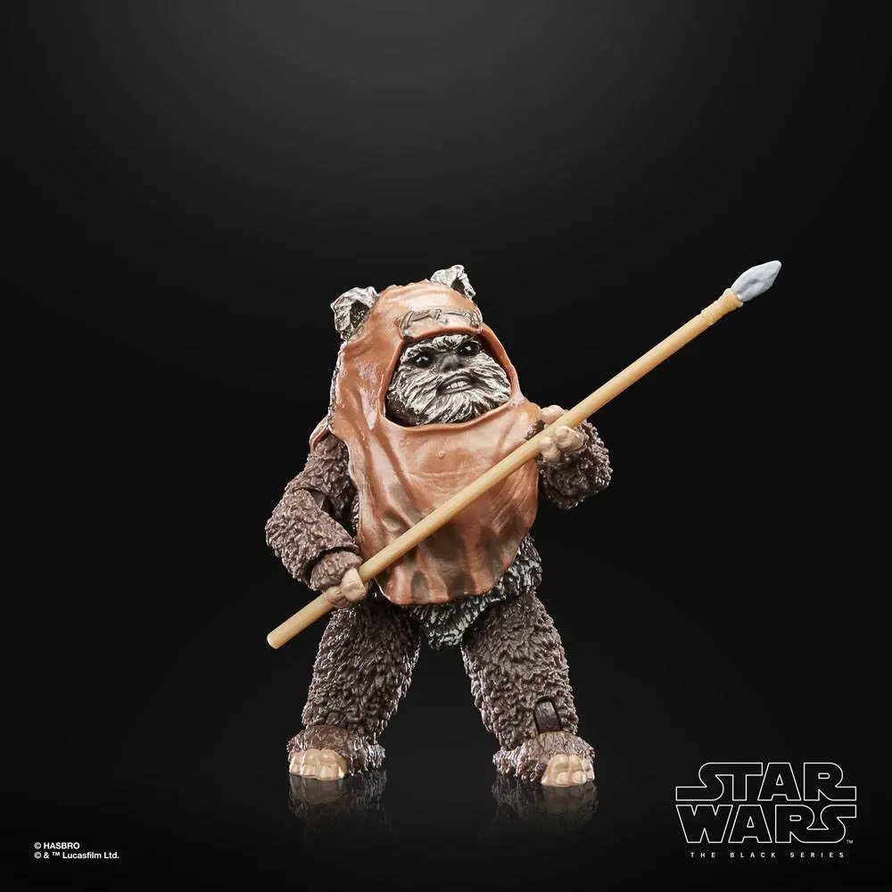 Star Wars Episode VI 40th Anniversary Black Series Akcijska Figura Wicket 15 cm fotografija izdelka