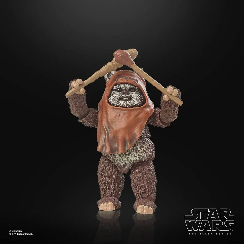 Star Wars Episode VI 40th Anniversary Black Series Akcijska Figura Wicket 15 cm fotografija izdelka