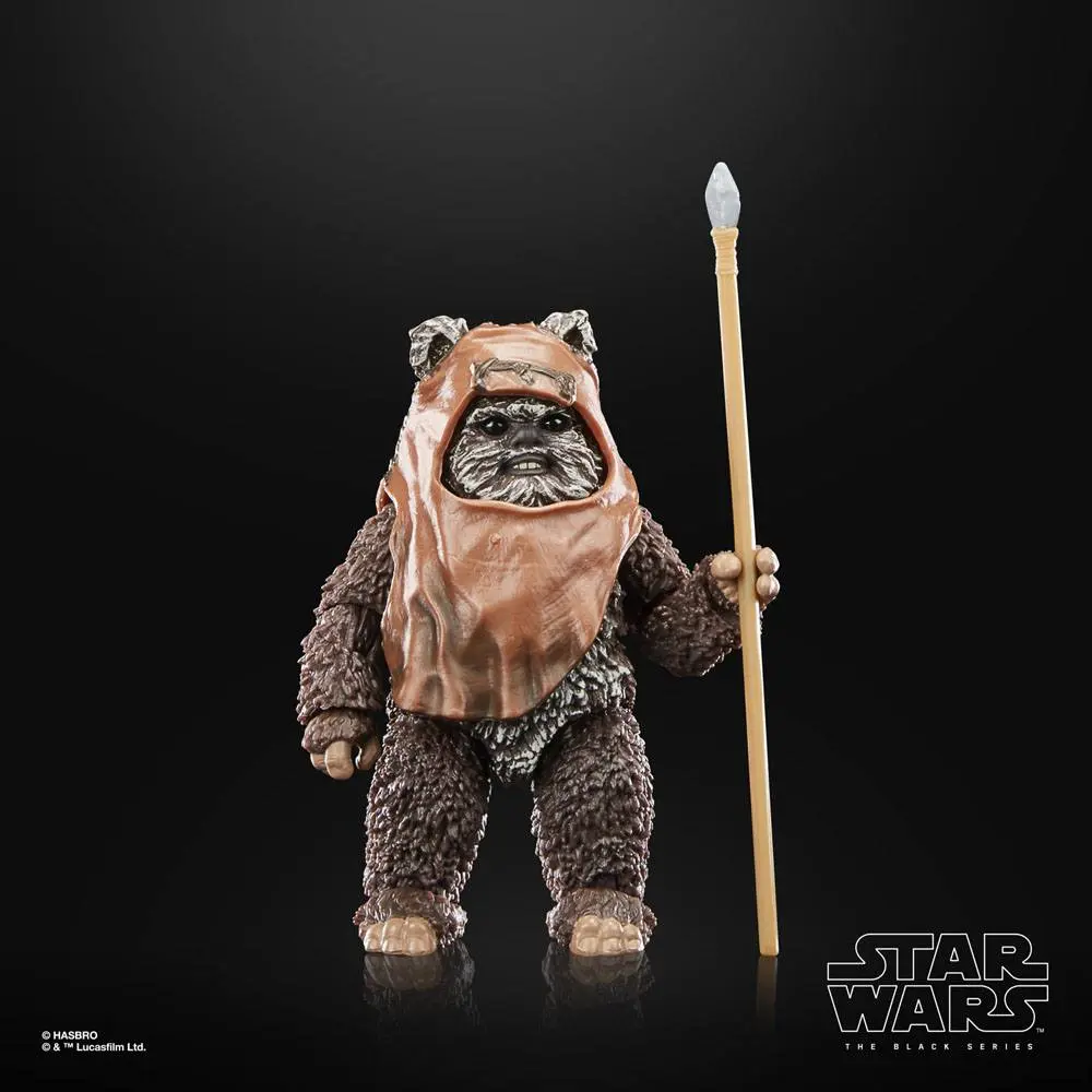 Star Wars Episode VI 40th Anniversary Black Series Akcijska Figura Wicket 15 cm fotografija izdelka