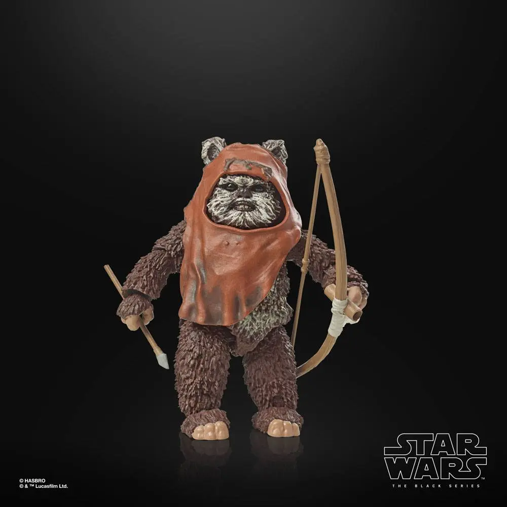 Star Wars Episode VI 40th Anniversary Black Series Akcijska Figura Wicket 15 cm fotografija izdelka