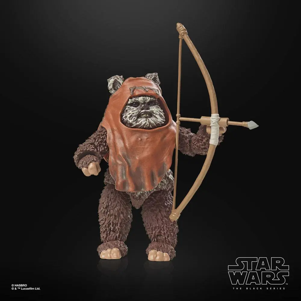 Star Wars Episode VI 40th Anniversary Black Series Akcijska Figura Wicket 15 cm fotografija izdelka