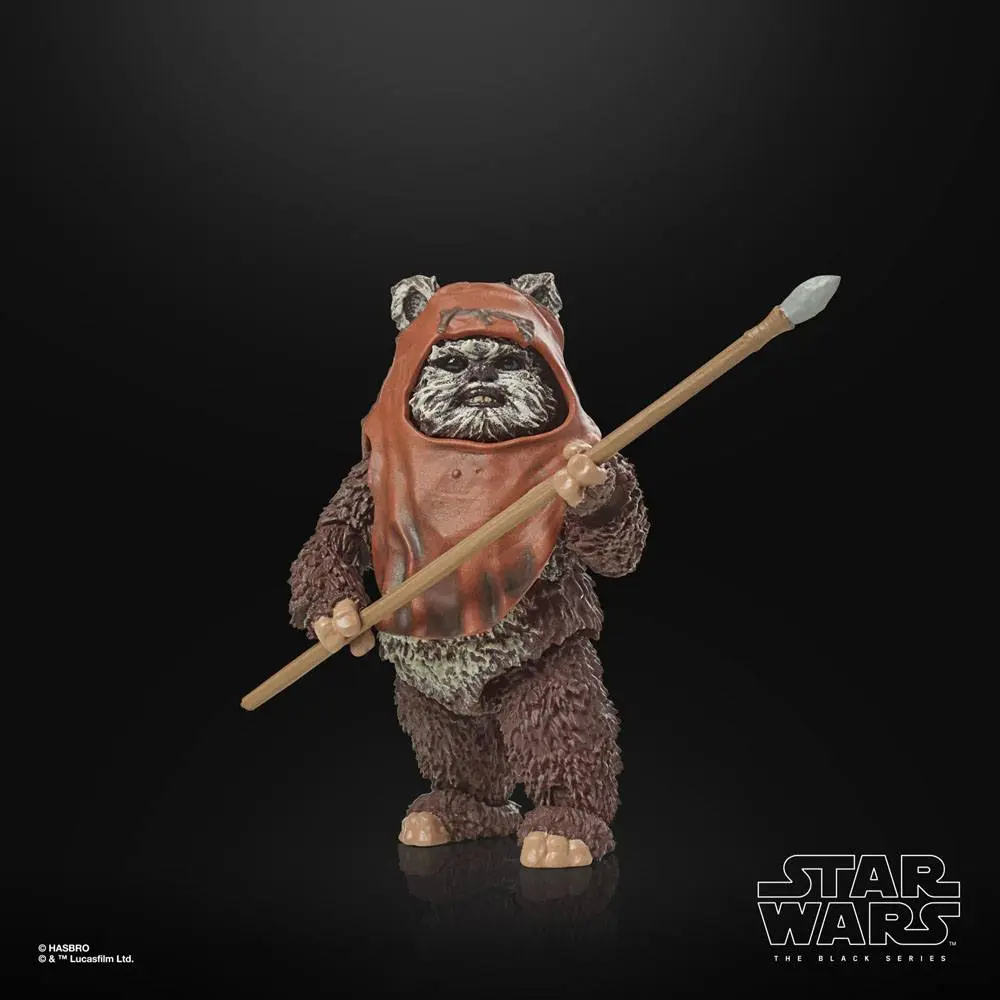 Star Wars Episode VI 40th Anniversary Black Series Akcijska Figura Wicket 15 cm fotografija izdelka