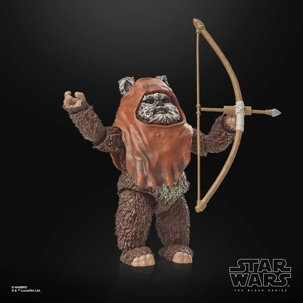 Star Wars Episode VI 40th Anniversary Black Series Akcijska Figura Wicket 15 cm fotografija izdelka