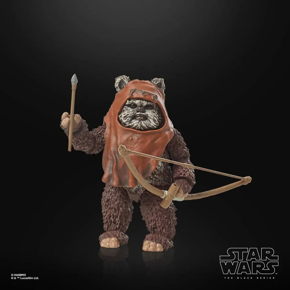 Star Wars Episode VI 40th Anniversary Black Series Akcijska Figura Wicket 15 cm fotografija izdelka