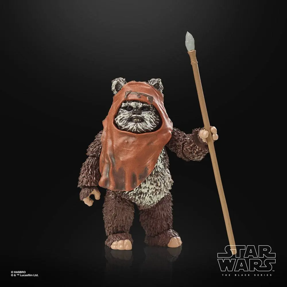 Star Wars Episode VI 40th Anniversary Black Series Akcijska Figura Wicket 15 cm fotografija izdelka