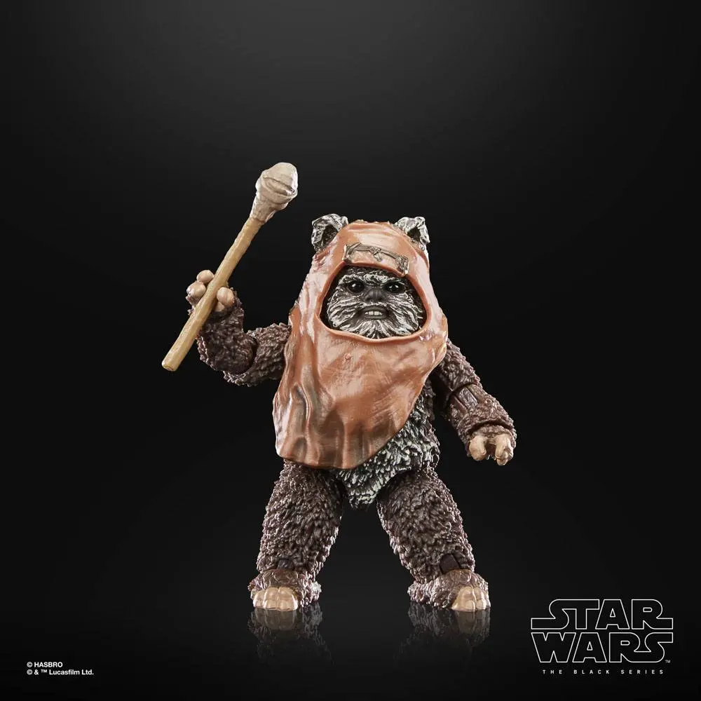 Star Wars Episode VI 40th Anniversary Black Series Akcijska Figura Wicket 15 cm fotografija izdelka