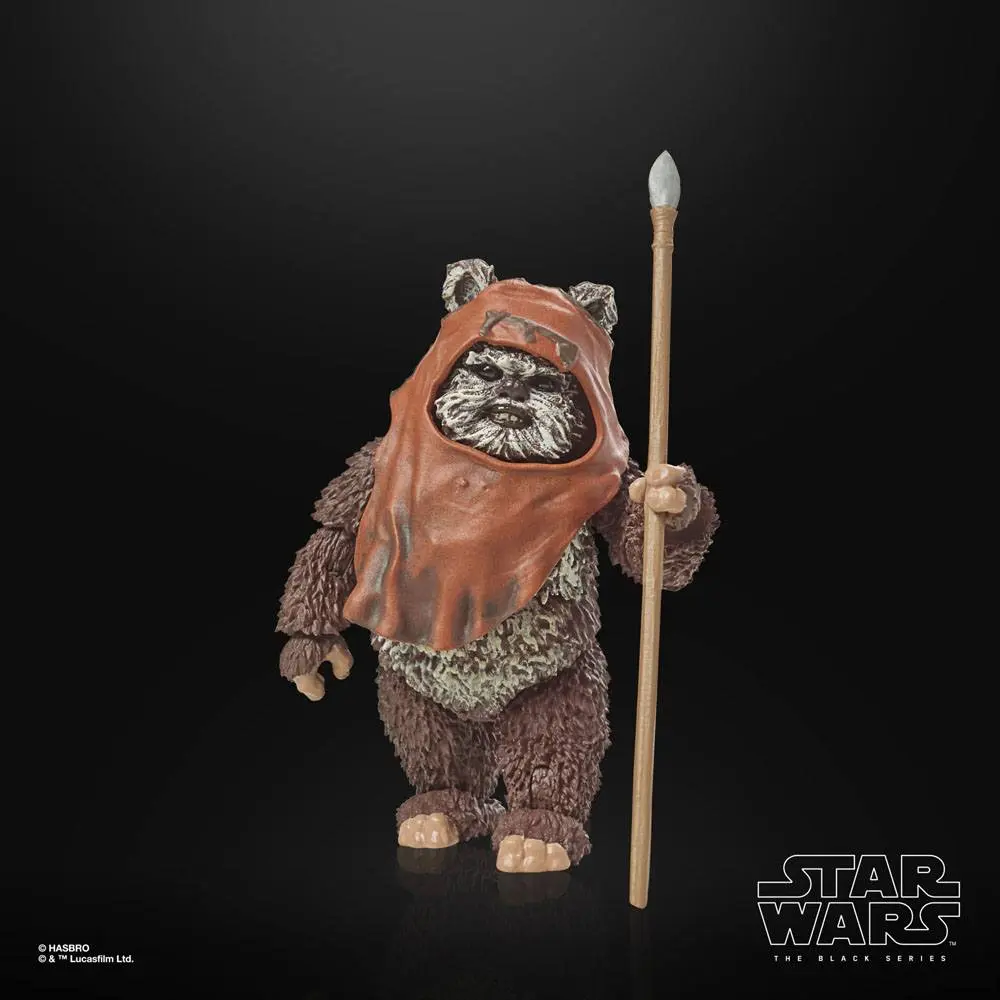 Star Wars Episode VI 40th Anniversary Black Series Akcijska Figura Wicket 15 cm fotografija izdelka