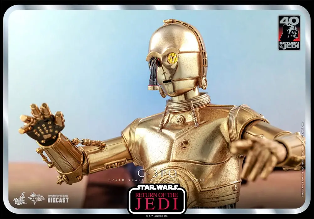 Star Wars: Episode VI 40th Anniversary Akcijska Figura 1/6 C-3PO 29 cm fotografija izdelka