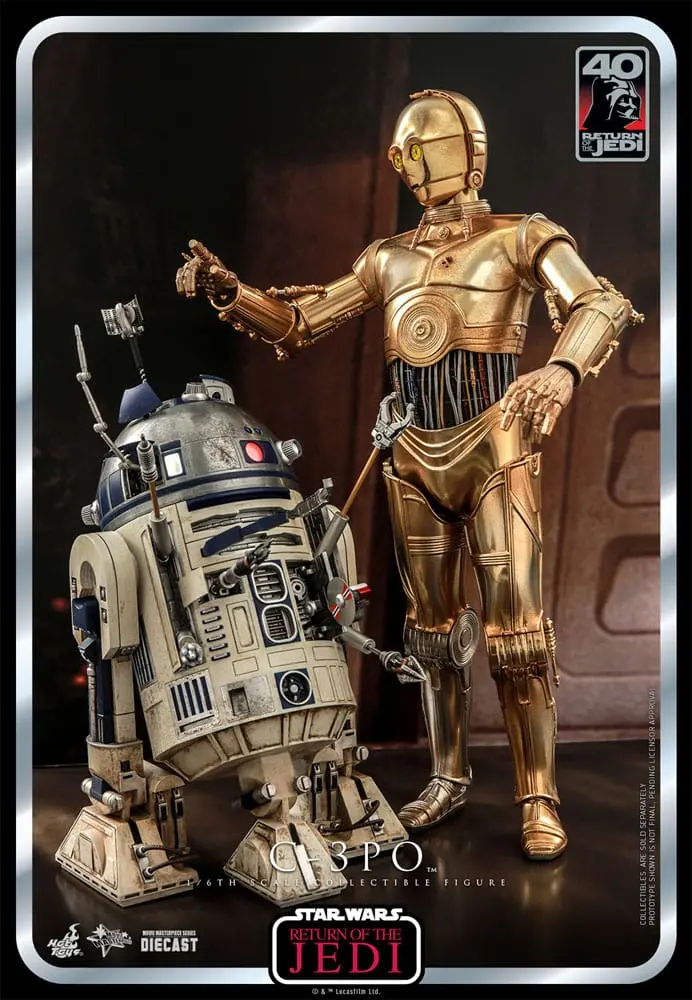 Star Wars: Episode VI 40th Anniversary Akcijska Figura 1/6 C-3PO 29 cm fotografija izdelka