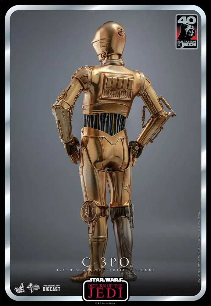 Star Wars: Episode VI 40th Anniversary Akcijska Figura 1/6 C-3PO 29 cm fotografija izdelka
