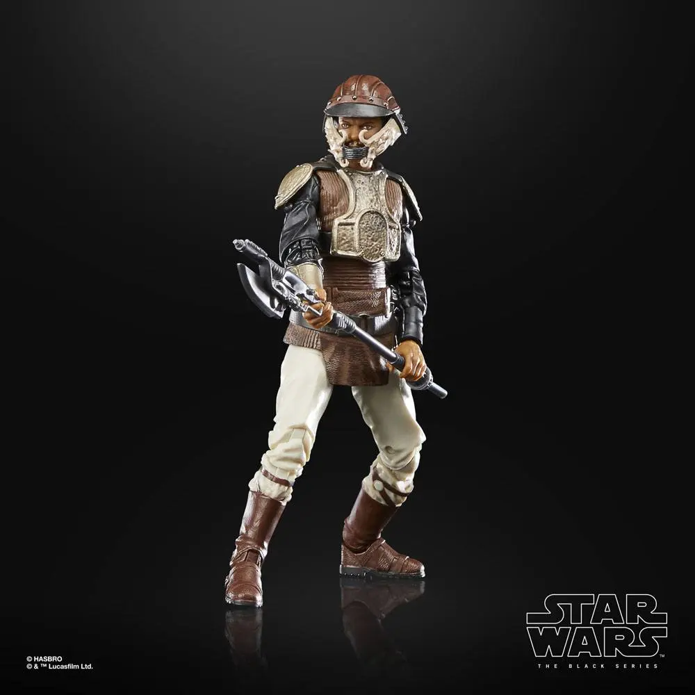 Star Wars Episode VI 40th Anniversary Black Series Akcijska Figura Lando Calrissian (Skiff Guard) 15 cm fotografija izdelka