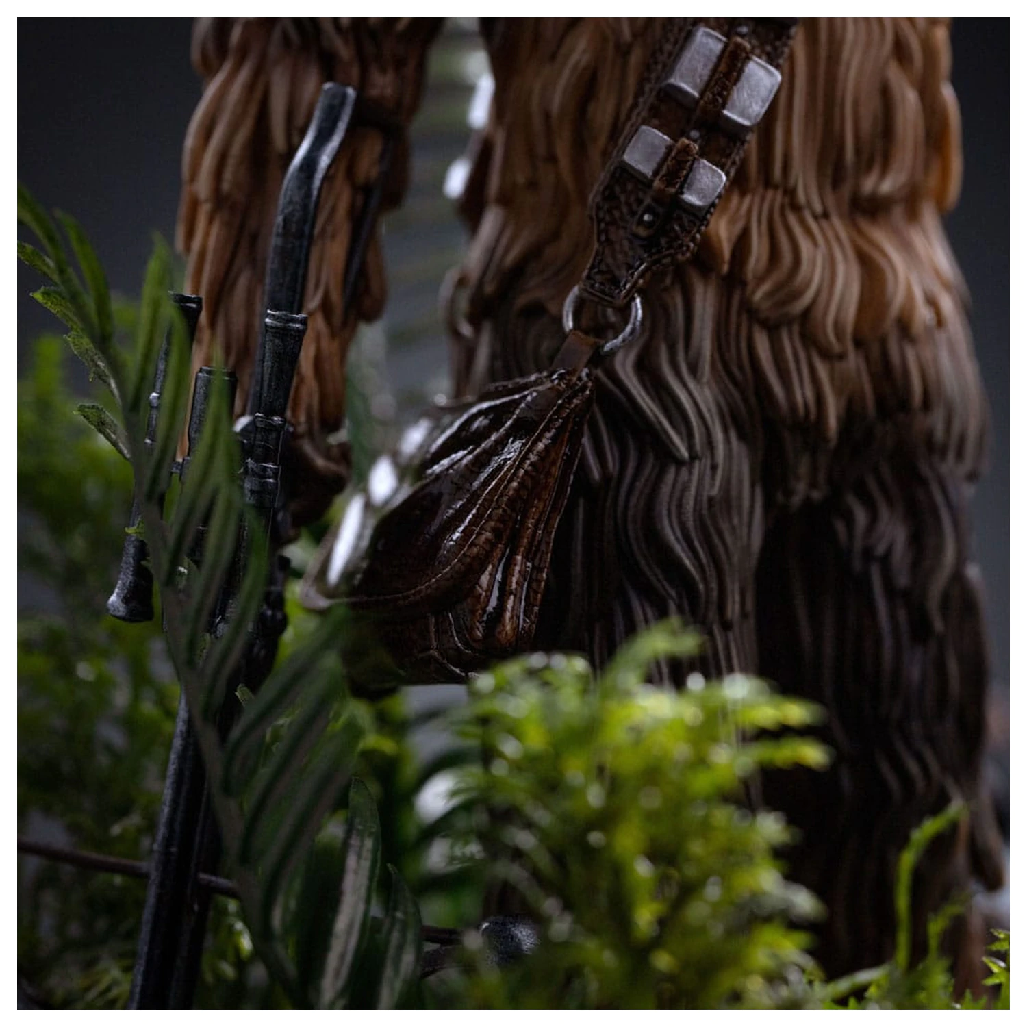 Star Wars Episode VI Umetniška skala Kip 1/10 Chewbacca and Tokkat 22 cm fotografija izdelka